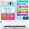 Silhouette White Cameo 4 Deluxe Siser Easyweed Heat Transfer (HTV) Bundle